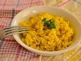 Riz Basmati au citron et curcuma - Une ribambelle d'histoires