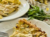 Scarpaccia de courgettes au parmesan - Une ribambelle d'histoires