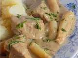 Blanquette de veau aux asperges