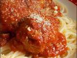 Boulettes au romarin sauce tomate