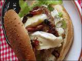 Burger camembert