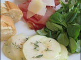 Carpaccio de poires