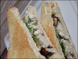 Club sandwich au poulet balsamique