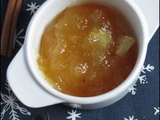 Confiture pommes poires et épices à pain d'épices