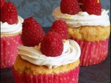 Cupcakes citron-framboises