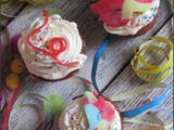 Cupcakes de carnaval