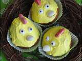 Cupcakes poules