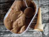 Glace chocolat caramel