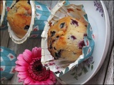 Muffins aux myrtilles