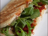 Panini poulet chorizo mozzarella