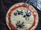 Pizza araignées