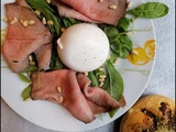 Salade de roastbeef a la burrata