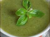 Soupe de courgettes au mascarpone