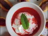 Soupe de fraises