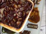 Tarte au chocolat et amandes