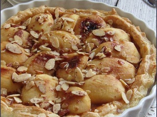 Tarte aux pommes et caramel au beurre salé