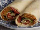 Wrap houmous-boulette