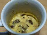 Cookie mug en 5 minutes au micro ondes