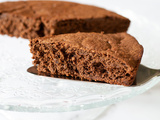 Gâteau fondant au chocolat sans beurre