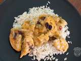 Poulet Korma aux Cranberries