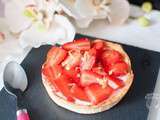 Tartelette fraises, mascarpone au citron