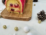 Buche citron framboises