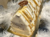 Buche glacee vanille pecan caramel beurre sale