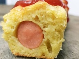 Cakes longs facon hot dog