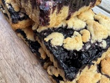 Carres gourmands croustillants myrtilles