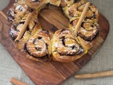 Couronne briochee a la cannelle