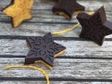 Etoiles orange chocolat