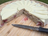 Flower maxifinancier framboise