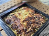 Gratins de ravioles aux courgettes