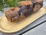 Marbre train chocolat vanille