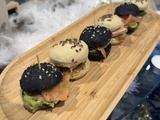 Mini burgers terre et mer apero festifs