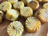Mini cylindre tomates sechees parmesan basilic