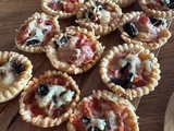 Mini pizzas apero