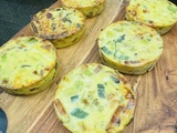 Quiches sans pate poireaux lardons