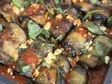 Roules d'aubergines