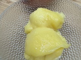Sorbet a la mangue fraiche