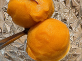 Sorbet peches du roussilon