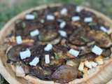 Tarte aux aubergines a la grecque