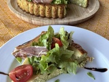 Tarte renversee courgettes