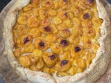 Tarte rustique aux prunes et amandes
