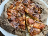 Tarte rustique butternut gorgonzola