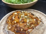 Tarte rustique butternut oignons feta