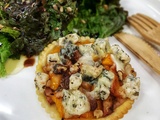 Tartelettes butternut bleu et noix