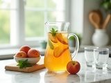 Comment faire un ice tea pêche maison