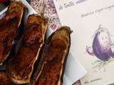 Test du dimanche : les aubergines aux amandes du livre Aubergines, je vous aime