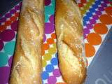 Baguettes au levain